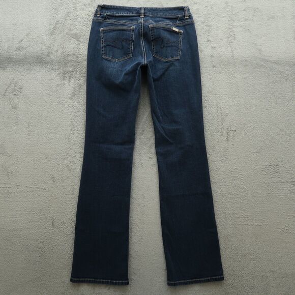 White House Black Market Jeans Womens Size 4R Low-Rise Boot Leg Denim 32" Inseam - Picture 11 of 16